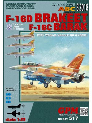 Israelische F-16D Brakeet / F-16C Barak IAF