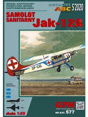 Polnisches Sanitätsflugzeug Jakowlew Jak-12A