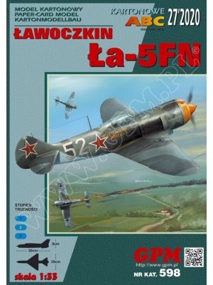 Sowjetisches Jagdflugzeug Lawotschkin La-5