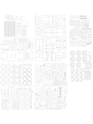 BRDM-2 Lasercut Spanten und Details