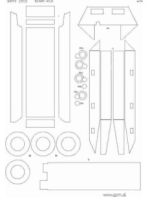 Lasersatz für Sd.Kfz. 251/3 Ausf. D