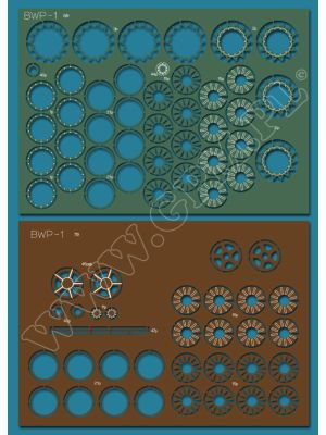 Lasercutsatz Spanten & Details für BWP-1