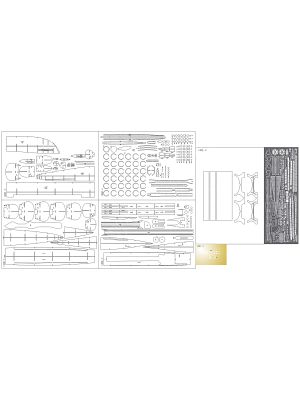 Lasercutsatz Spanten & Details für I-402