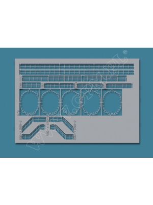 Lasersatz für SMS Goeben Details und Relinge