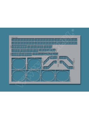 Lasersatz für SMS Moltke Details & Relinge