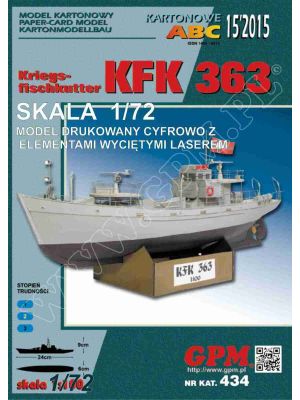 KFK 363 Kriegsfischkutter 1:72 inkl. Lasercutsatz