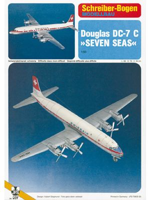 Schreiber-Bogen Card Modelling Plane Handley Page HP-42 