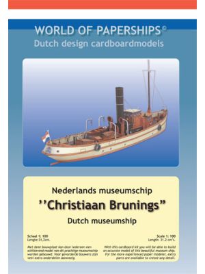 Museumsschiff Christiaan Brunings 1:100