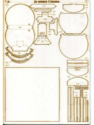 Lasercutset für Melnikov-Haus
