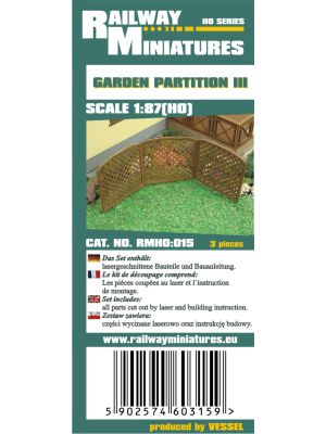 Gartentrennwand III