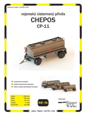 Tankwagen-Anhänger Chepos CP-11