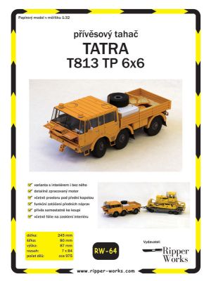 Zugmaschine Tatra T813 TP 6x6