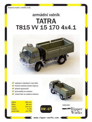 Pritschenwagen TATRA T815 VV 15 170 4x4.1