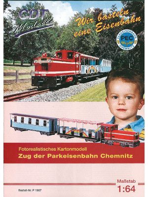 Zug der Parkeisenbahn Chemnitz