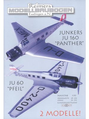 Junkers Ju 60 Pfeil und Junkers Ju 160 Panther