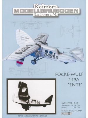 Focke Wulf F19a Ente