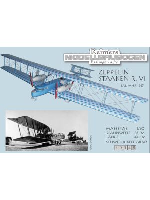 Zeppelin Riesenflugzeug R. VI Baujahr 1917
