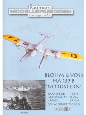 Deutsches Schwimmerflugzeug Blohm & Voss HA 139 B 