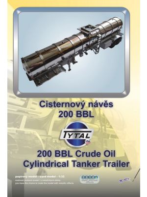 200 BBL Öl-Tankauflieger