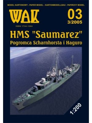 Britischer Zerstörer HMS Saumarez