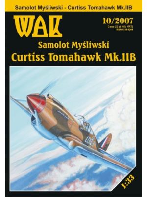 Amerikanisches Jagdflugzeug Curtiss Tomahawk IIB (P-40 C)