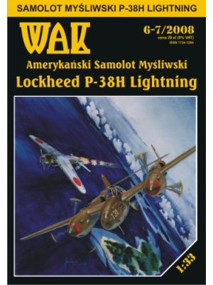 Amerikanischer Jagdbomber Lockheed P-38H Lightning