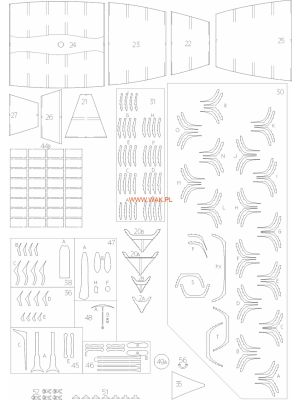Lasercutsatz für Gokstadskipet