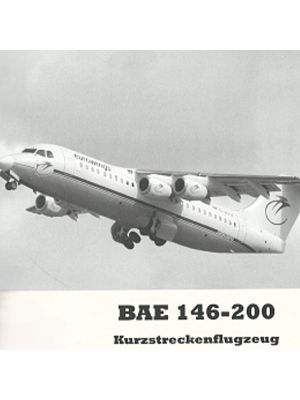 BAE 146-200 Kurzstreckenflugzeug
