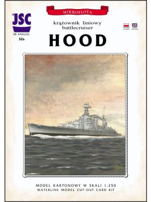 Britischer Schlachtkreuzer Hood 1:250