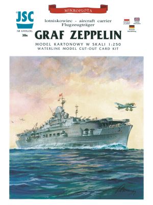 Exklusivmodell - Flugzeugträger Graf Zeppelin 1:250