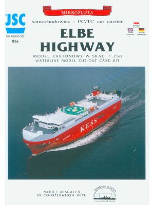 Elbe Highway inkl. Lasercut-Reling & Niedergängen 1:250