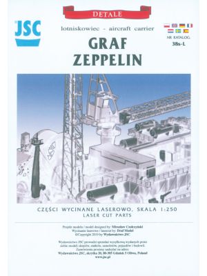 Lasercutsatz für Graf Zeppelin 1:250