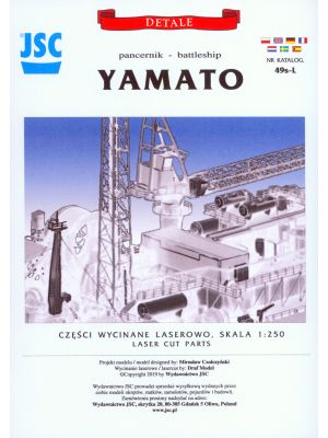 Lasercutsatz für Yamato 1:250