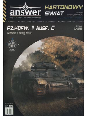 Deutscher leichter Panzer Pz.Kpfw. II Ausf. C
