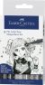 Faber-Castell 8er Set Pitt Artist Pen Brush - Manga Basic Set