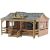 Pavillon aus Holz