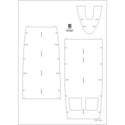 Lasercutsatz Spanten für YAMATO