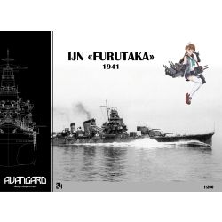 Japanischer Schwerer Kreuzer IJN Furutaka