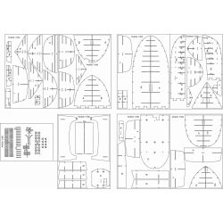 Lasercutsatz Spanten für Taurus