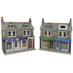 Low Relief Shop Fronts - Stone