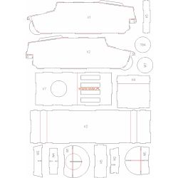 Lasercutsatz für Pz.Kpfw. I Ausf. F