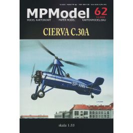 Cierva C.30 A fentens Kartonmodellbau