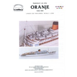 Lasercut-Relingset für MS Oranje