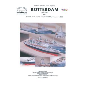 Passagierschiff SS Rotterdam V Spanten in Lasercut