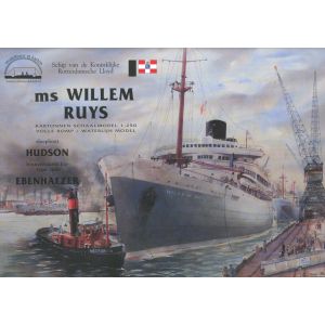 MS Willem Ruys mit Hudson und Ebenhaezer