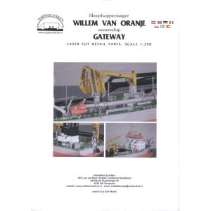 Baggerschiff Willem von Oranje Detailset in Laserc