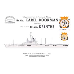 Karel Doorman und Zerstörer Drenthe 1:350