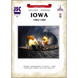 Schlachtschiff USS Iowa (BB-61) – Zustand 1984/1989