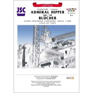 Lasercutsatz für Admiral Hipper