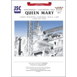 Lasercutsatz für Queen Mary